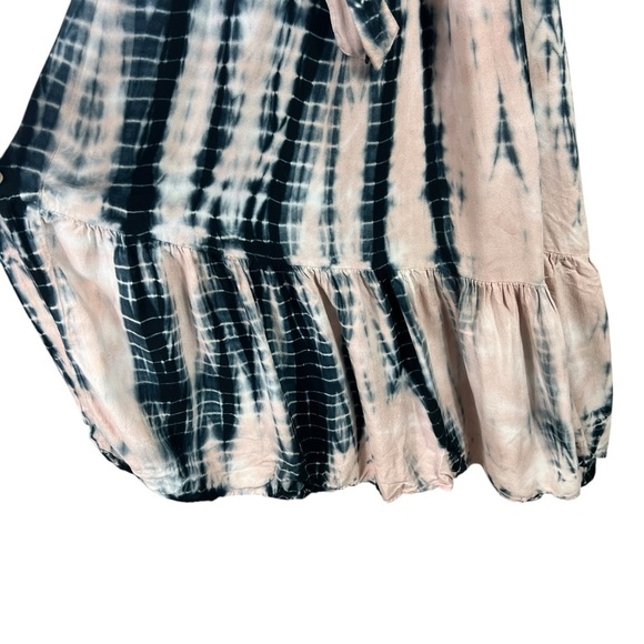 Young Fabulous & Broke Tie-Dye Maxi Wrap Jillian Dress Women Size Medium - Picture 7 of 10